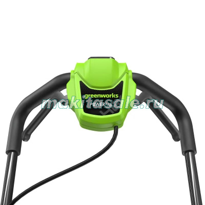 Газонокосилка аккумуляторная Greenworks GD24X2LM361,  2х24V, 36 см, бесщеточная, c 2хАКБ 4Ач и ЗУ