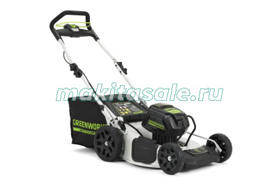 Газонокосилка аккумуляторная Greenworks GC82LM51K5