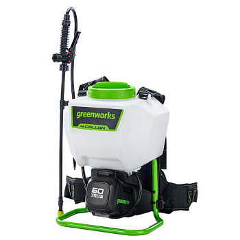 Садовый опрыскиватель  аккумуляторный Greenworks GW-BPS60, 60V