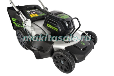 Газонокосилка аккумуляторная Greenworks GC82LM51K5
