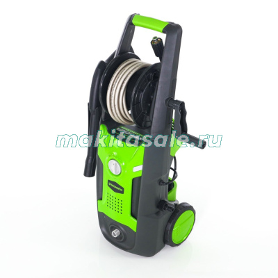 Мойка высокого давления электрическая Greenworks GPWG4II, 1800 Вт,  130 бар