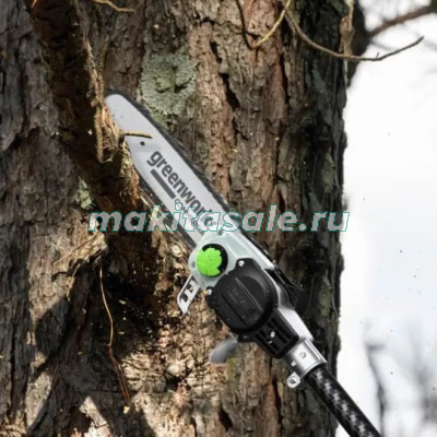 Высоторез/Сучкорез аккумуляторный телескопический Greenworks PS102T, 25 см, без АКБ и ЗУ