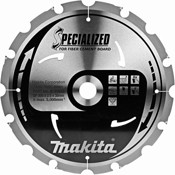 Пильный диск Makita B-31631 для плит 305x30x8T