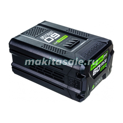 Аккумулятор GreenWorks G60B2, 60V, 2 Ач