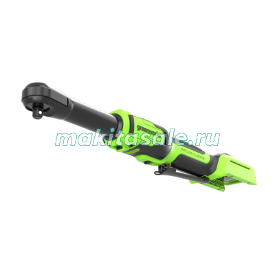 Гайковерт-трещотка удлиненная аккумуляторная Greenworks GD24RWX 24V, 1/2, бесщеточная, без АКБ и ЗУ