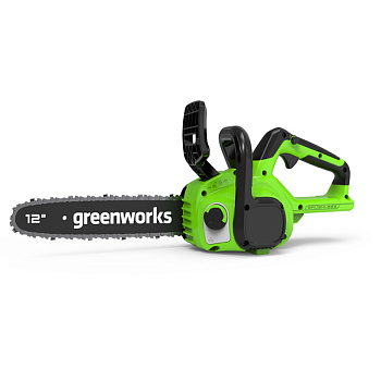 Цепная пила аккумуляторная Greenworks GD24CS30 24V 30см с АКБ 4 АЧ и ЗУ