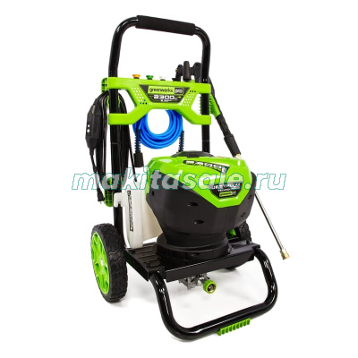 Мойка высокого давления бесщеточная Greenworks GDPW-Semi-P15, 1800 Вт, 180 бар