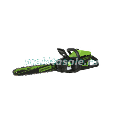 Цепная пила аккумуляторная GreenWorks GD60CS40K2, 60V, с 1хАКБ 2 А.ч. и ЗУ