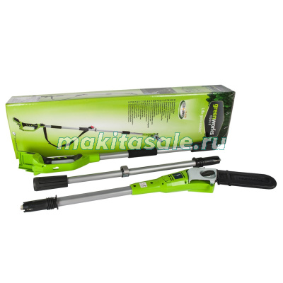 Высоторез-сучкорез аккумуляторный Greenworks G24PS20 без АКБ и ЗУ