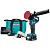 Аккумуляторная полировально-шлифовальная машина CXT Makita PV301DSAE