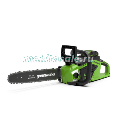 Цепная пила аккумуляторная GreenWorks  GD40CS15, 40V, 35 см, до 1,5 КВТ, с АКБ 2АЧ и ЗУ