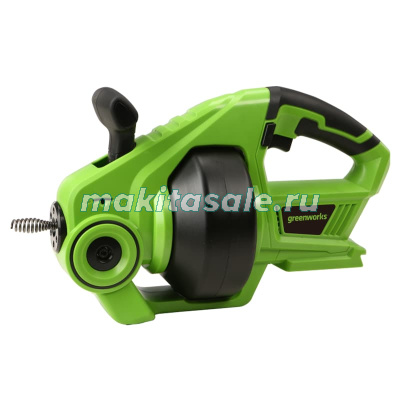 Трос сантехнический аккумуляторный Greenworks 24V, без АКБ и ЗУ