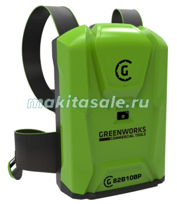 Ранцевый аккумулятор GreenWorks GC82B10BP, 82V, 12,5 А.ч