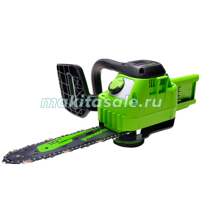 Цепная пила аккумуляторная GreenWorks G24CS25K2