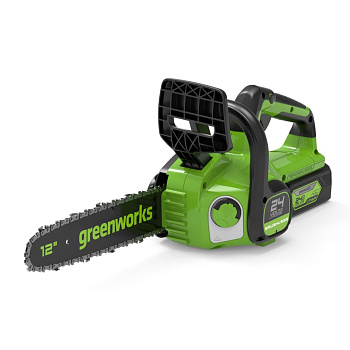 Цепная пила аккумуляторная GreenWorks GD24CS30 24V 30см без АКБ и ЗУ