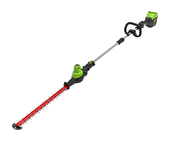 Штанговый кусторез Greenworks GD60PHT61, 60v, 61 см, без АКБ и ЗУ (аккумуляторный)