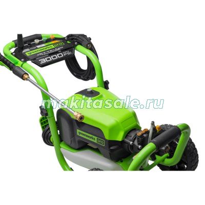 Мойка высокого давления бесщеточная Greenworks GDPW-Semi-P15, 1800 Вт, 180 бар