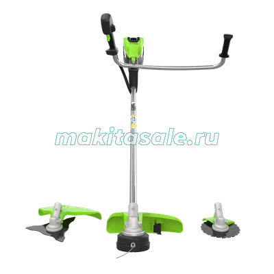 Триммер аккумуляторный Greenworks TB201H, 82V, без АКБ и ЗУ
