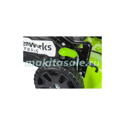 Газонокосилка самоходная, аккумуляторная Greenworks GD60LM46SPK4, 60V, 46 см, с 1хАКБ 4 А.ч. и ЗУ