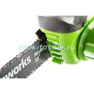 Цепная пила аккумуляторная Greenworks G40CS30K4, 40V, 30 см, с 1хАКБ 4 А.ч и ЗУ