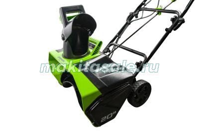 Снегоуборщик аккумуляторный G-MAX 40V GREENWORKS GD40ST с АКБ 5 Ач и ЗУ