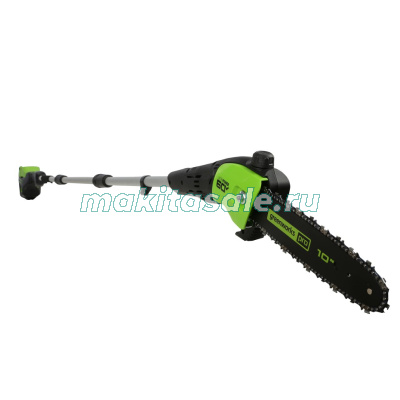 Сучкорез Greenworks GD60PST25, 60v, 25 см, без АКБ и ЗУ (аккумуляторный)