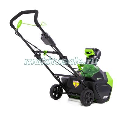 Снегоуборщик аккумуляторный Greenworks GD60ST 60V  без АКБ и ЗУ