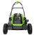 Газонокосилка аккумуляторная Greenworks GD24X2LM361,  2х24V, 36 см, бесщеточная, c 2хАКБ 4Ач и ЗУ