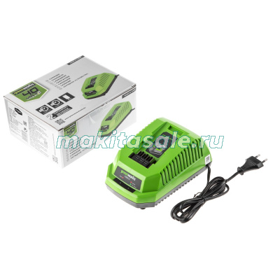 Газонокосилка аккумуляторная Greenworks , 40V, G40LM41K4,  40 см, c 1хАКБ 4 А.ч и ЗУ
