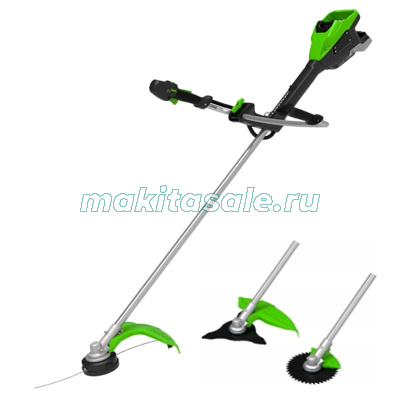 Триммер аккумуляторный Greenworks TB201H, 82V, с 1хАКБ 5 Ач и ЗУ
