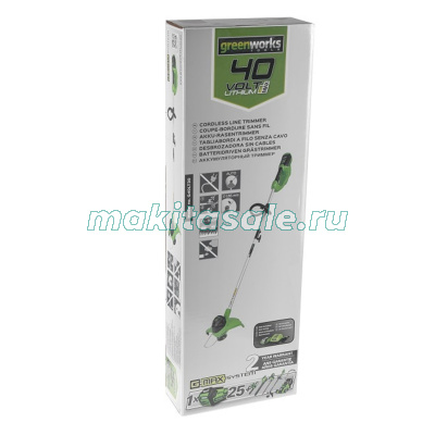 Триммер аккумуляторный Greenworks G40LT30 без АКБ и ЗУ