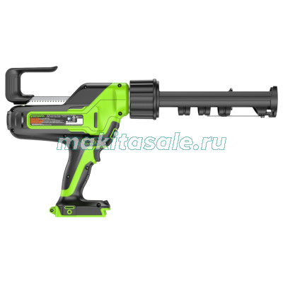 Пистолет для герметиков аккумуляторный Greenworks G24CAU, 24V, c 1хАКБ 2Ач и ЗУ