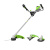 Триммер аккумуляторный Greenworks TB201H, 82V, 2,0 кВт, 46 см, c трехлопастным ножом и кусторезом, бесщеточный, с 1хАКБ 8 Ач и ЗУ