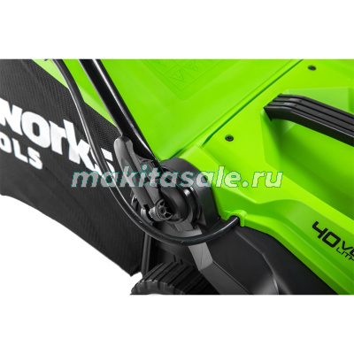 Газонокосилка аккумуляторная Greenworks, 40V, G40LM35K4, 35 см, c 1хАКБ 4 А.ч и ЗУ