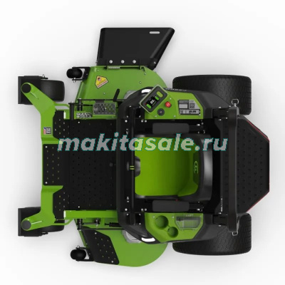 Райдер садовый аккумуляторный с нулевым радиусом разворота Greenworks ZTC152, 82V, 152 см, с АКБ 24 кВтч
