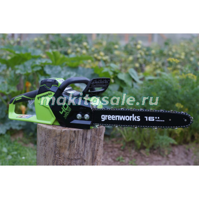 Цепная пила аккумуляторная GreenWorks GD40CS18 без АКБ и ЗУ