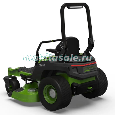 Райдер садовый аккумуляторный с нулевым радиусом разворота Greenworks ZTC152, 82V, 152 см, с АКБ 24 кВтч
