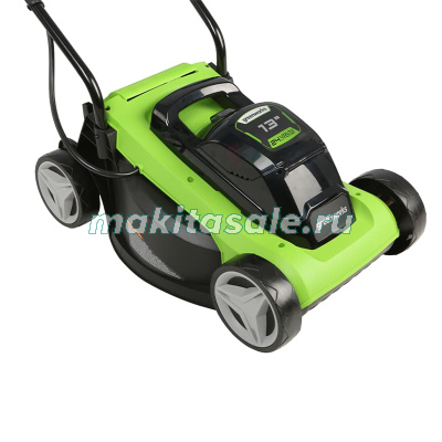 Газонокосилка аккумуляторная Greenworks G24LM33K2 24V 33см c АКБ 2 АЧ и ЗУ