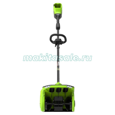 Снегоуборщик аккумуляторный Greenworks, 60V, 30 см, с регулируемым направлением выброса, бесщеточный, c 1хАКБ 5Ач и ЗУ
