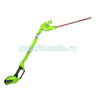 Кусторез штанговый аккумуляторный Greenworks G40PHA, 40V, 51см, без АКБ и ЗУ