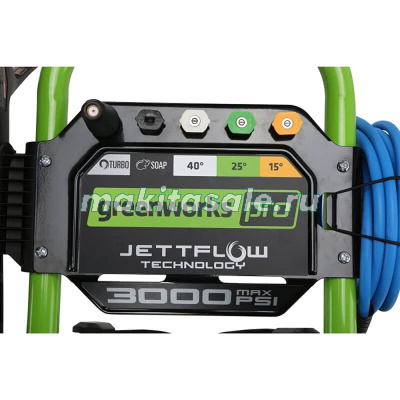 Мойка высокого давления бесщеточная электрическая Greenworks 5106107, 250 бар