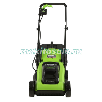 Газонокосилка аккумуляторная Greenworks G24LM33K2 24V 33см c АКБ 2 АЧ и ЗУ