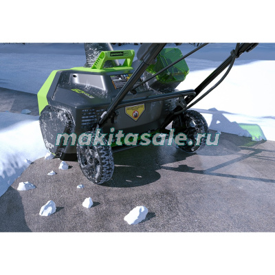 Снегоуборщик аккумуляторный Greenworks GD60STK4 60V c АКБ 4АЧ и ЗУ