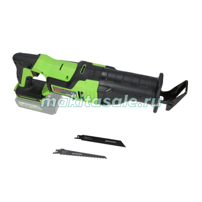 Пила сабельная аккумуляторная Greenworks GD24RS, 24V