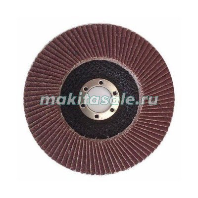Лепестковый шлифовальный диск Макита 125мм 120К плоский Ce (D-28525)