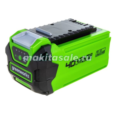 Аккумулятор GreenWorks G40B2, 40V, 2 А.ч