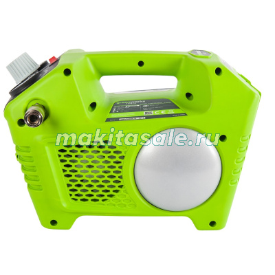Компрессор аккумуляторный Greenworks G24AC, 24V, без АКБ и ЗУ