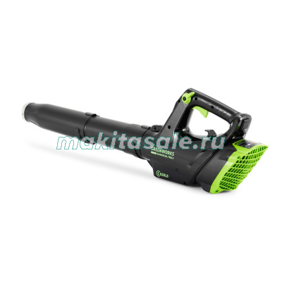 Воздуходув аккумуляторный, для работы с ранцовым АКБ Greenworks GC82BLB, 82V, без АКБ и ЗУ