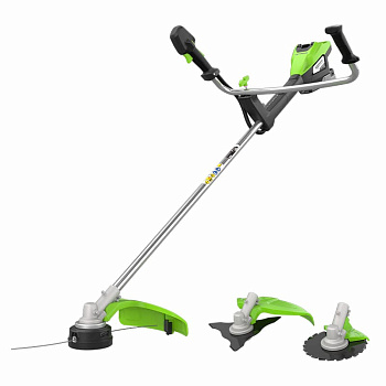 Триммер аккумуляторный Greenworks TB201H, 82V, без АКБ и ЗУ
