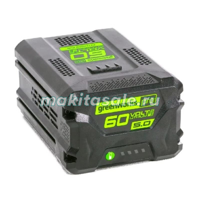Аккумулятор GreenWorks G60B5, 60V, 5 Ач